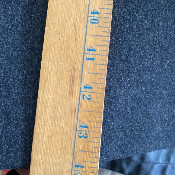 Women’s 100 percent Black Cashmere Overcoat Size M - Picture 14 of 16